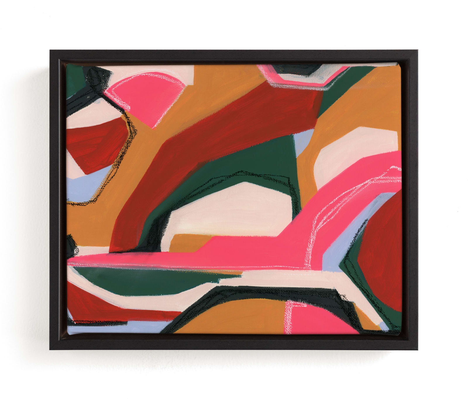 Deep Pink Division Limited Edition Fine Art Print 2 - Image 0