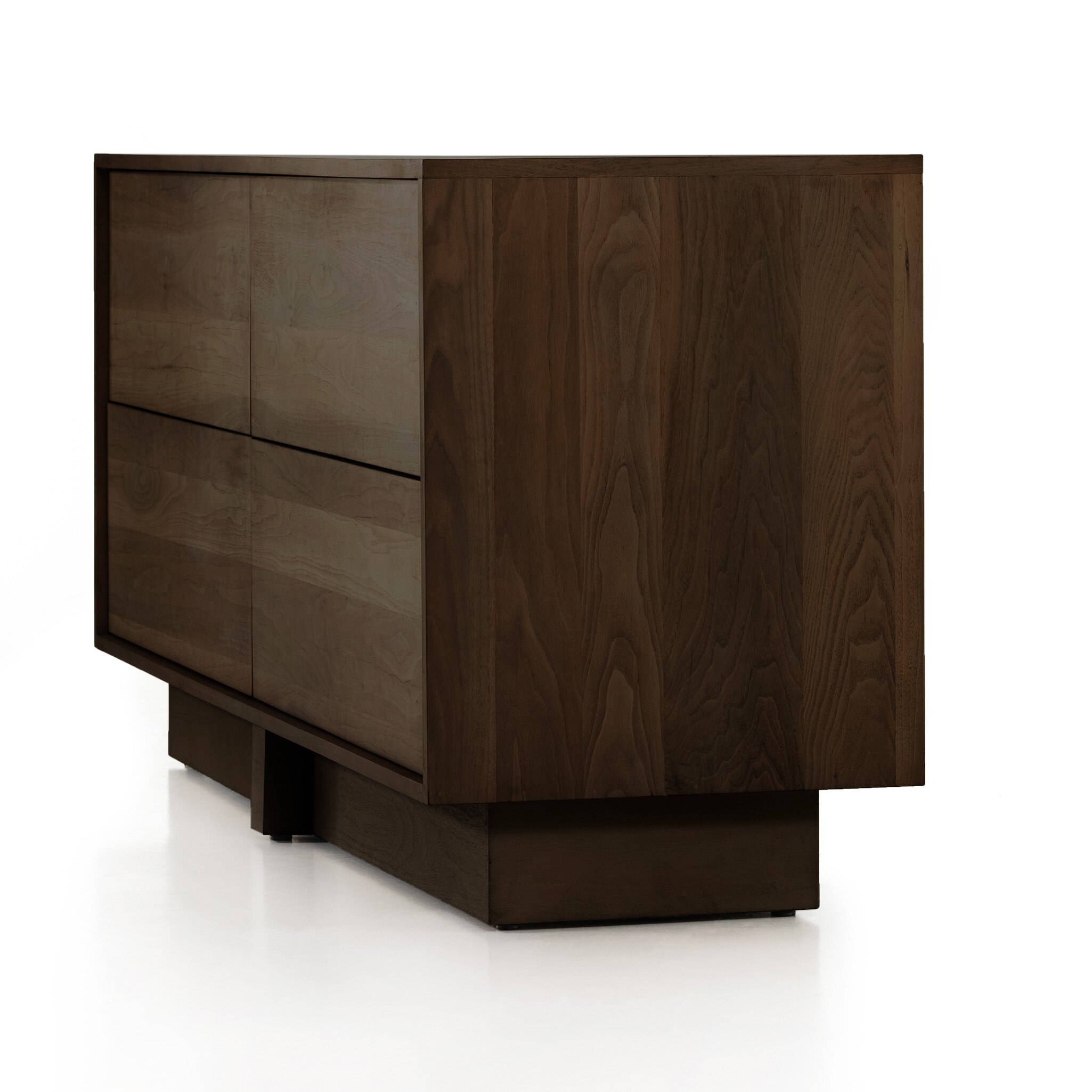 Bodie 4 Drawer Dresser - Dark Walnut - Image 1