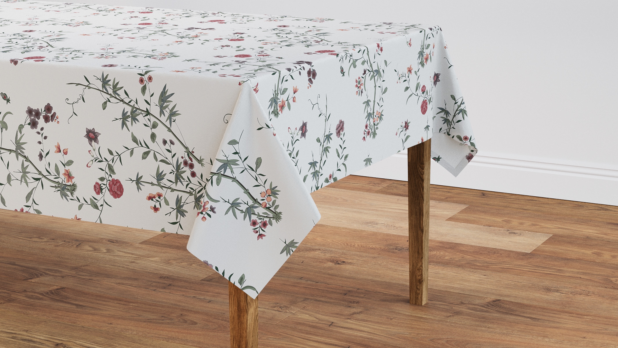 Tablecloth 56" x 108", Multi Bamboo Garden, 56" x 108" - Image 0