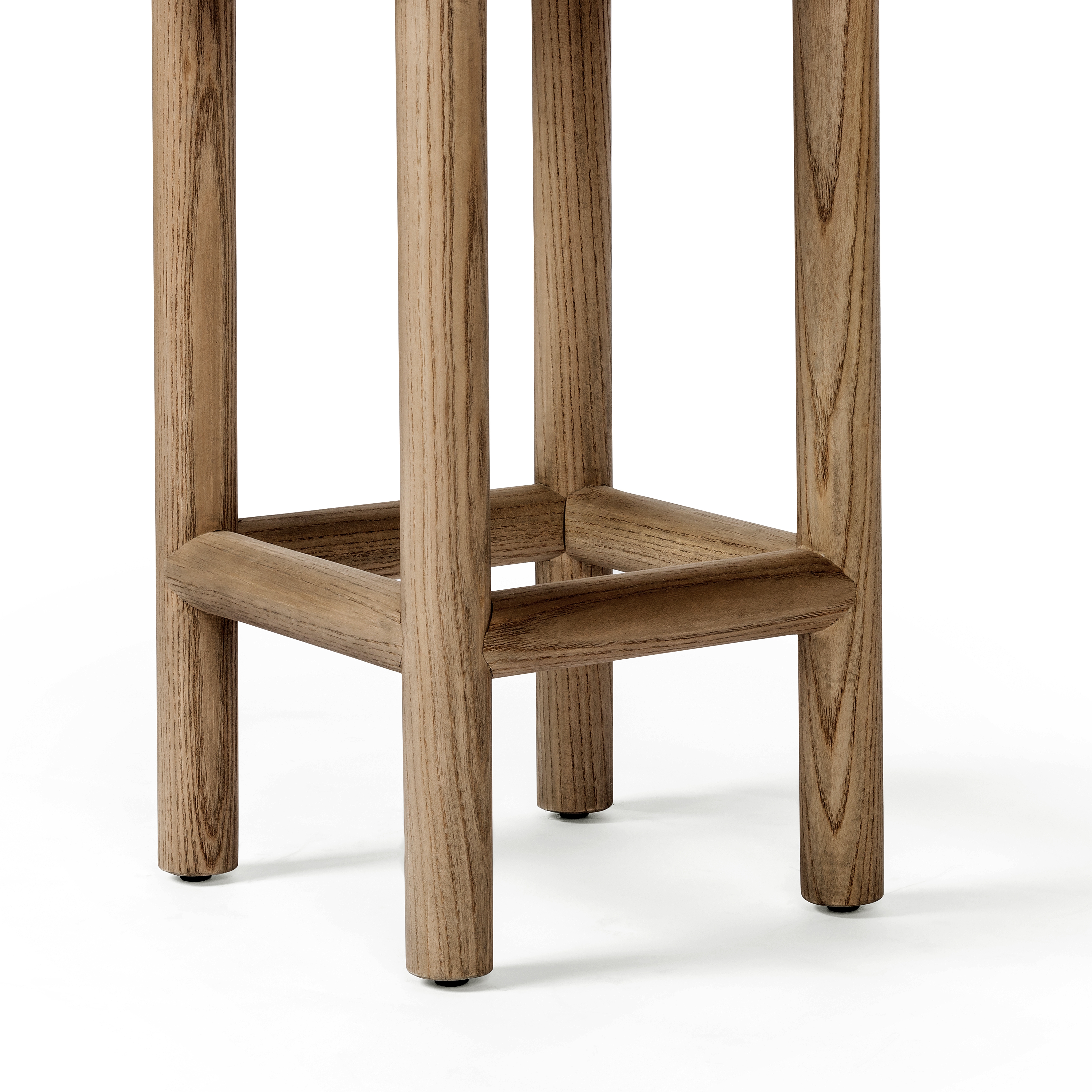 Saldino Bar + Counter Stool - Beige Shearling - Image 5