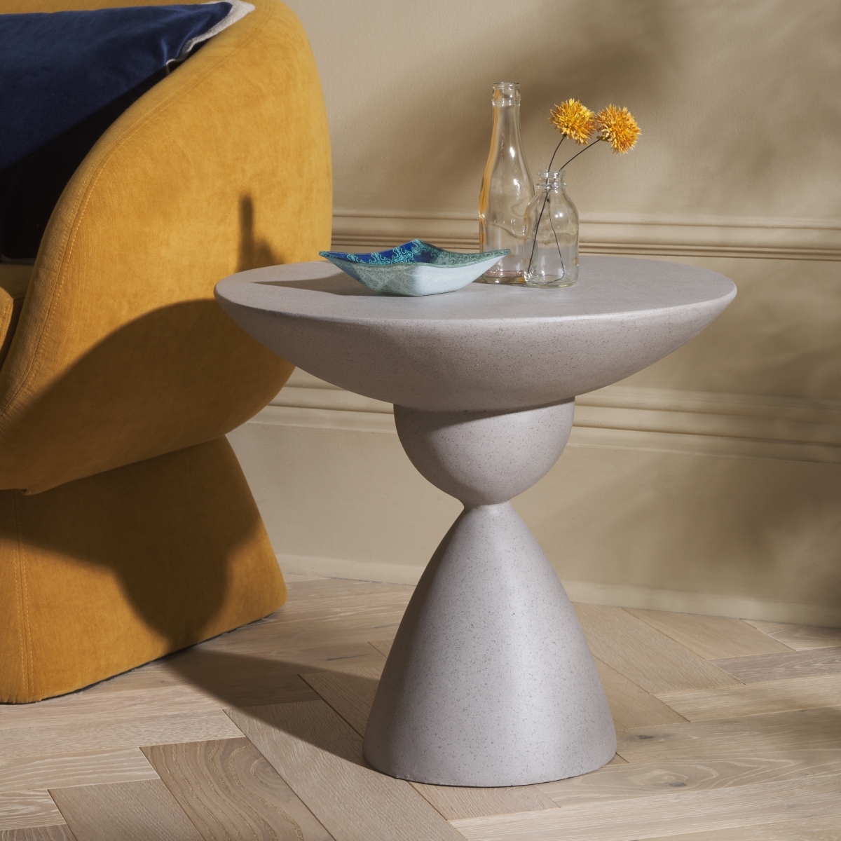 Atley Accent Table - Grey - Safavieh - Image 1