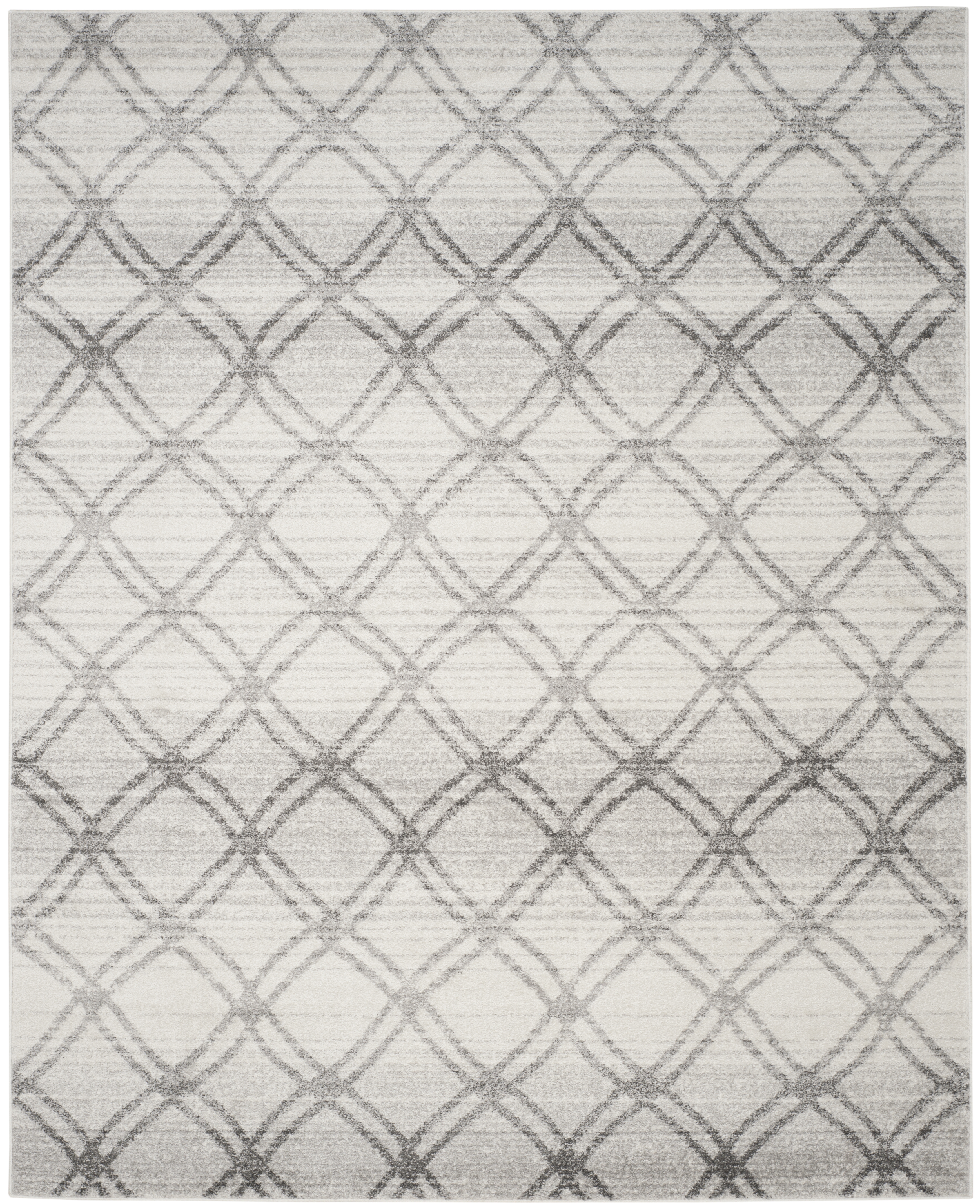 Arlo Home Woven Area Rug, ADR105P, Silver/Charcoal,  9' X 12' - Image 1
