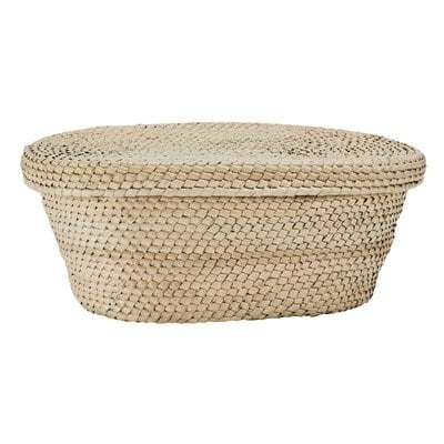 Hirst Hand Crochet Palm Wicker Basket - Image 0