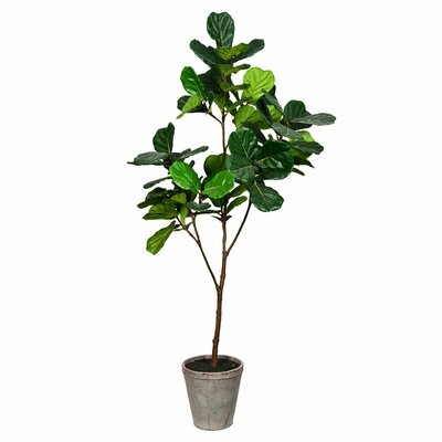 Artificial Fiddle Tree in Pot - Image 0