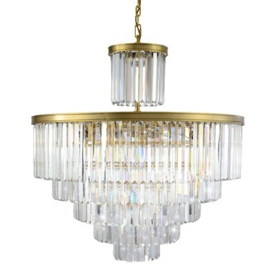 Quarles 22   Light Unique Tiered Chandelier with Crystal Accents - Image 0