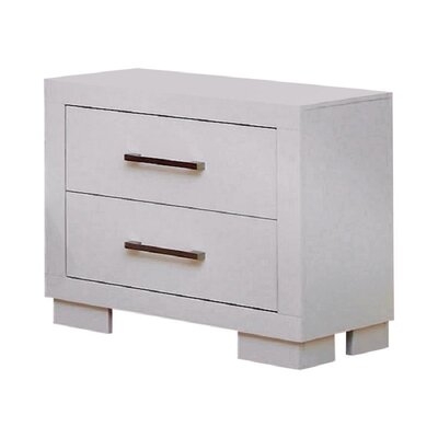 Abbeygayle 2 - Drawer Nightstand in White - Image 0
