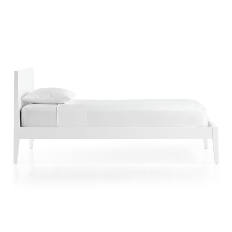 Ever Simple White Wood Kids Twin Bed - Image 7