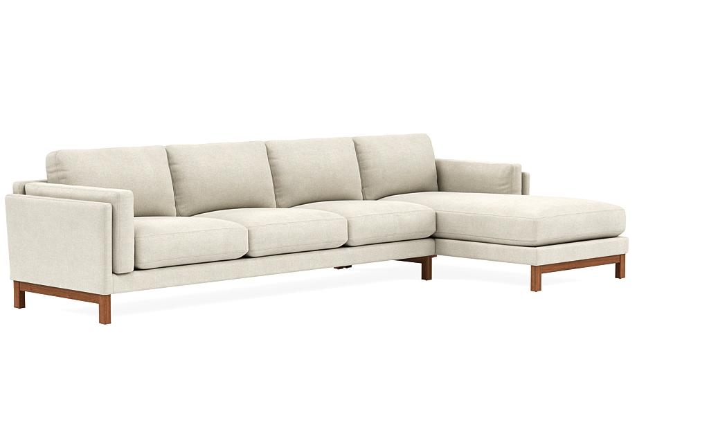 Gaby 4-Seat Right Chaise Sectional - Image 1