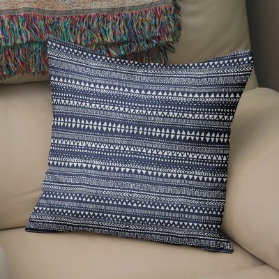 Byrne Cotton Geometric Pillow Cover & Insert - Image 0