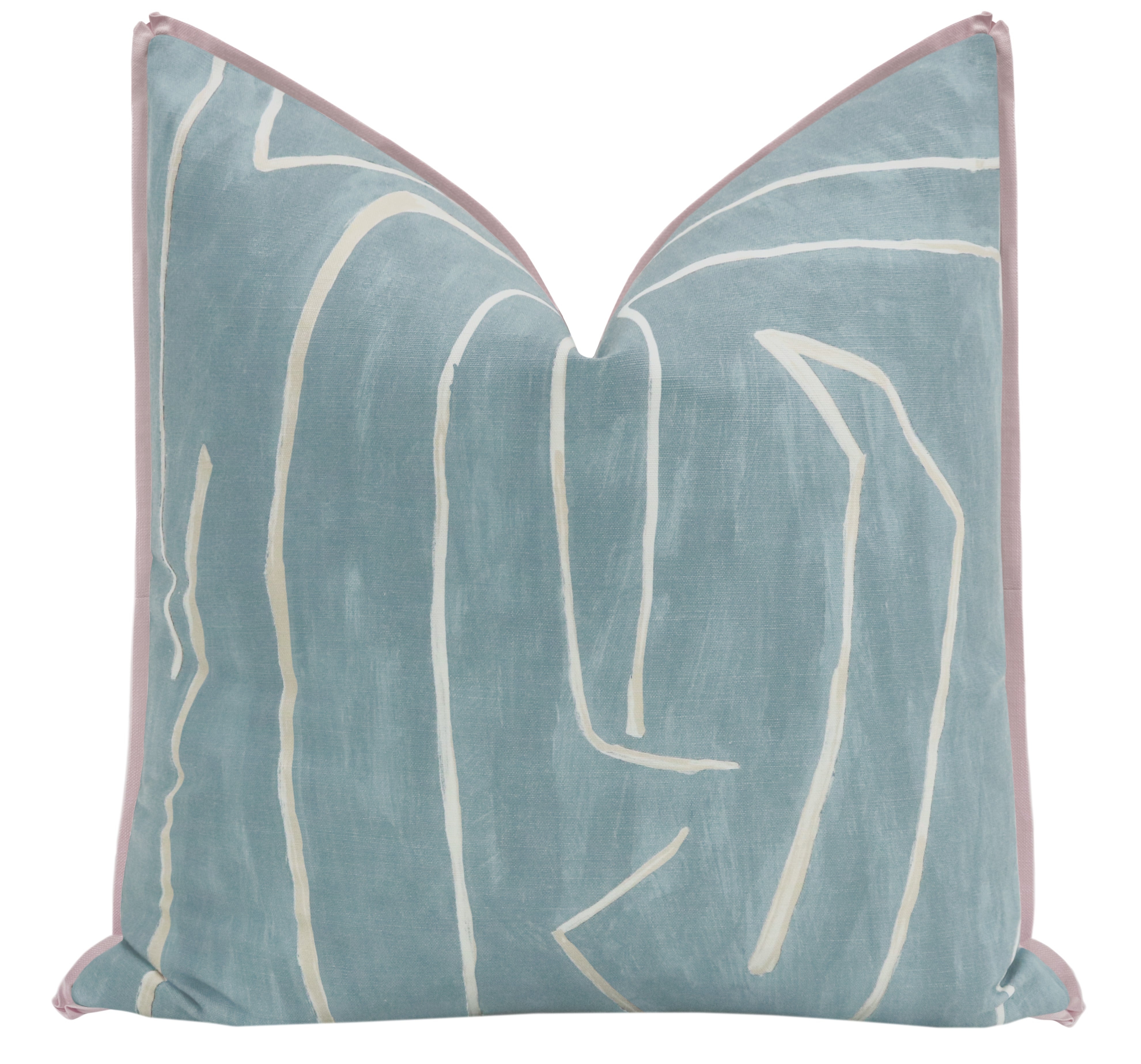 GRAFFITO // DEEP SKY | KELLY WEARSTLER - 20" X 20" / BUTTERFLY FLANGE / Lilac - Image 0