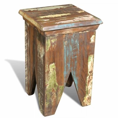 Hennings Solid Wood Accent Stool - Image 0