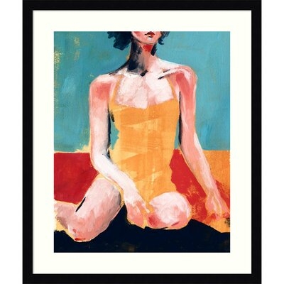 Vintage Swim I by Paxton Parker - Picture Frame Painting Print on Paper - Image 0