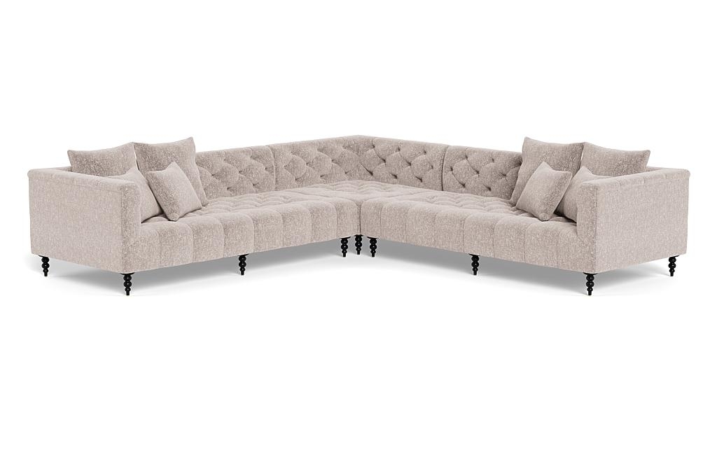 Ms. Chesterfield Corner Sectional Sofa by Apartment Therapy - Image 1