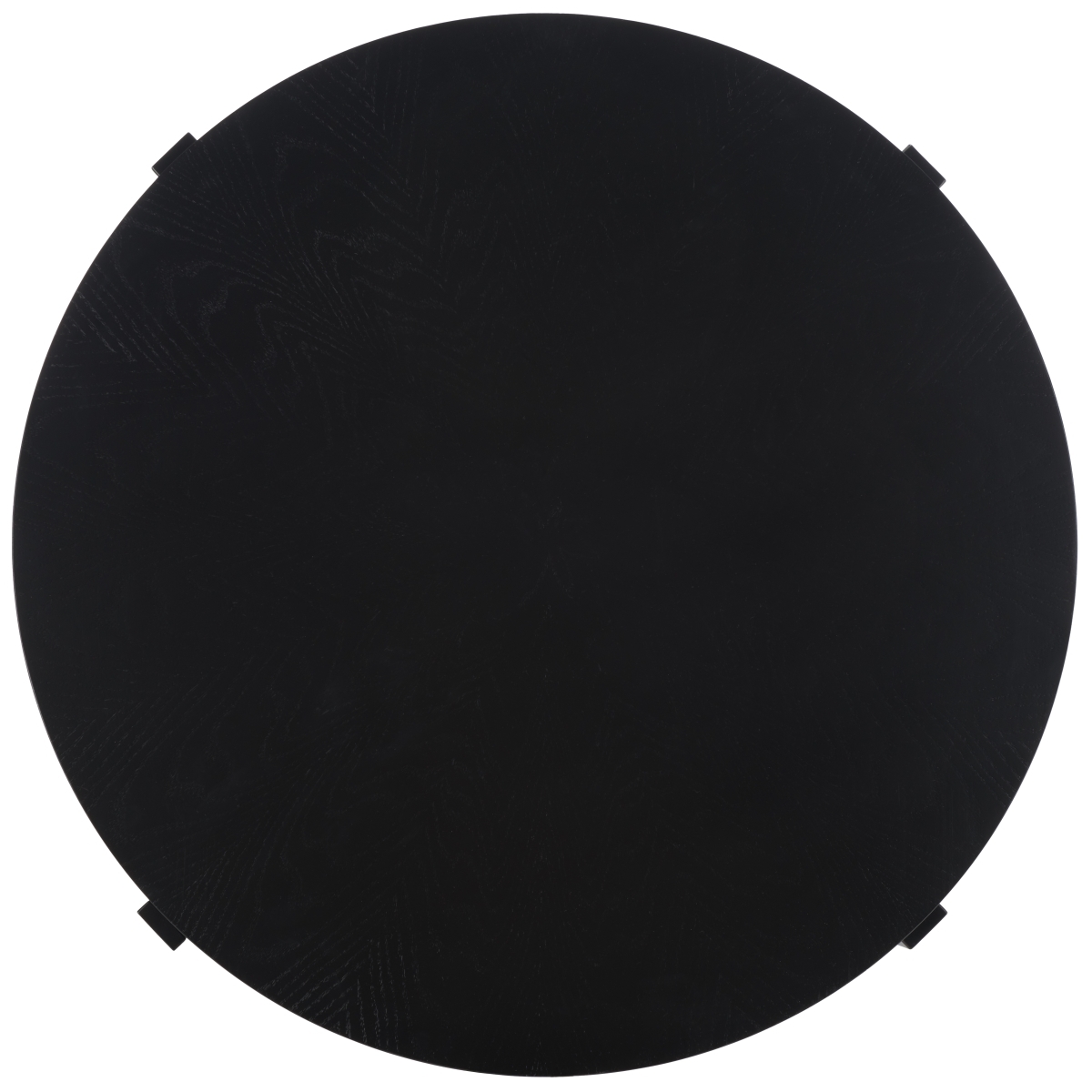 Navya Round Coffee Table - Black - Safavieh - Image 5