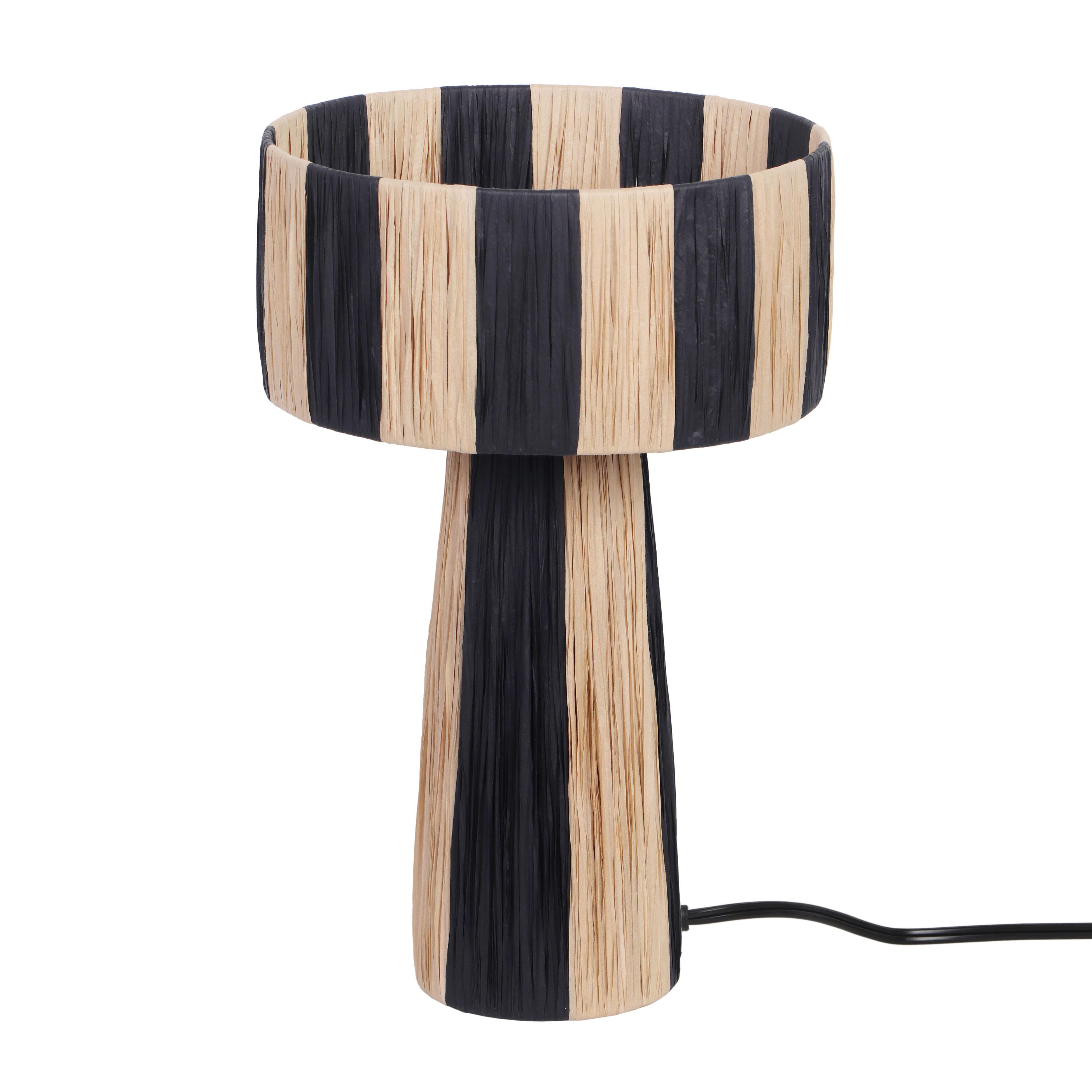 Shelby Raffia Two-Tone Table Lamp - Image 3