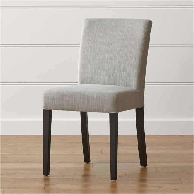 Lowe Pewter Upholstered Dining Chair. - Image 0