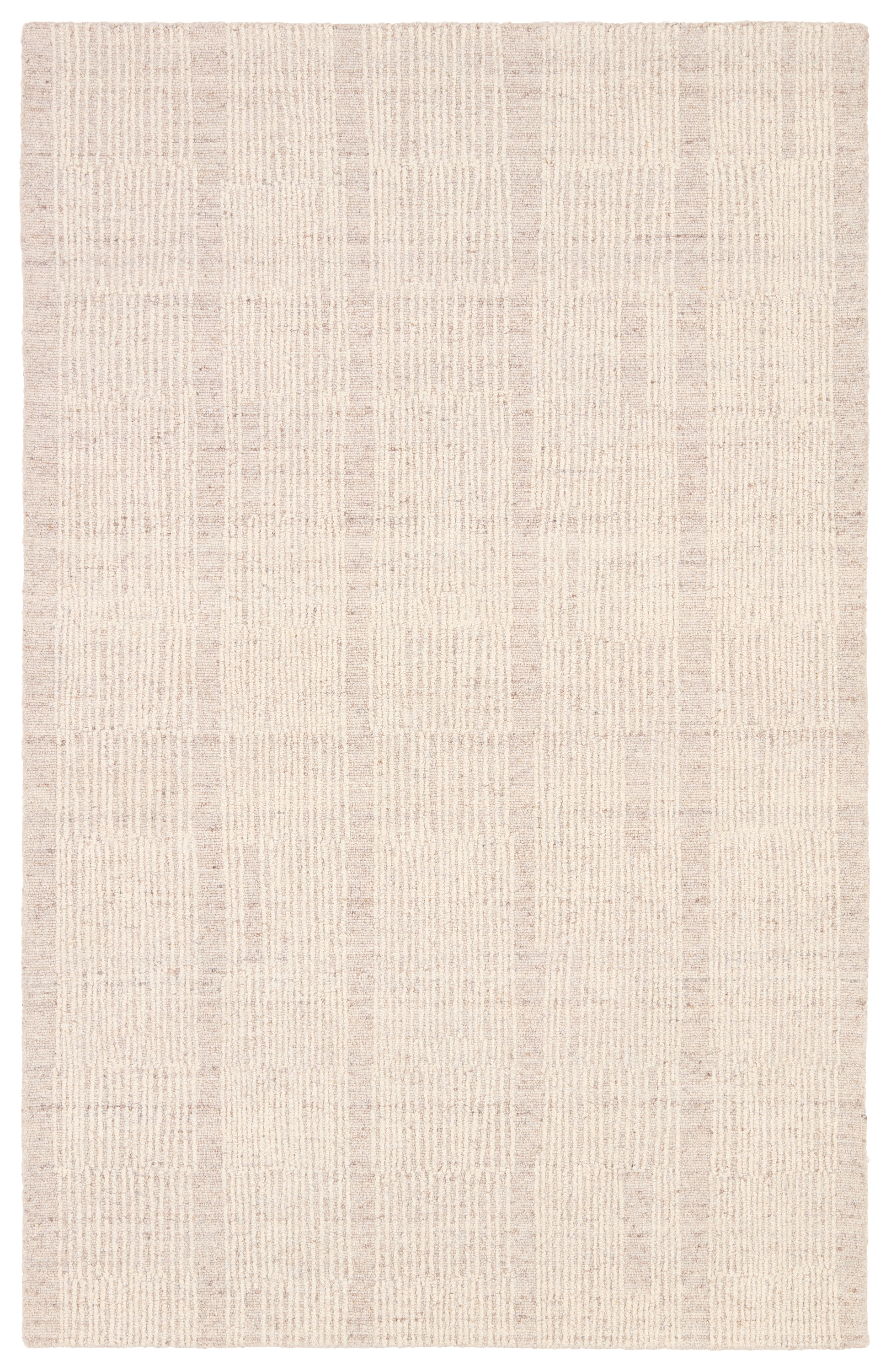 Label J Edher FGN02 Handmade Striped Tan and Cream Area Rug (9'x12') - Image 0