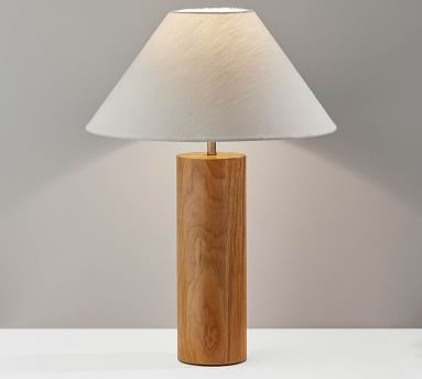 Steve Wood Table Lamp, Walnut - Image 1