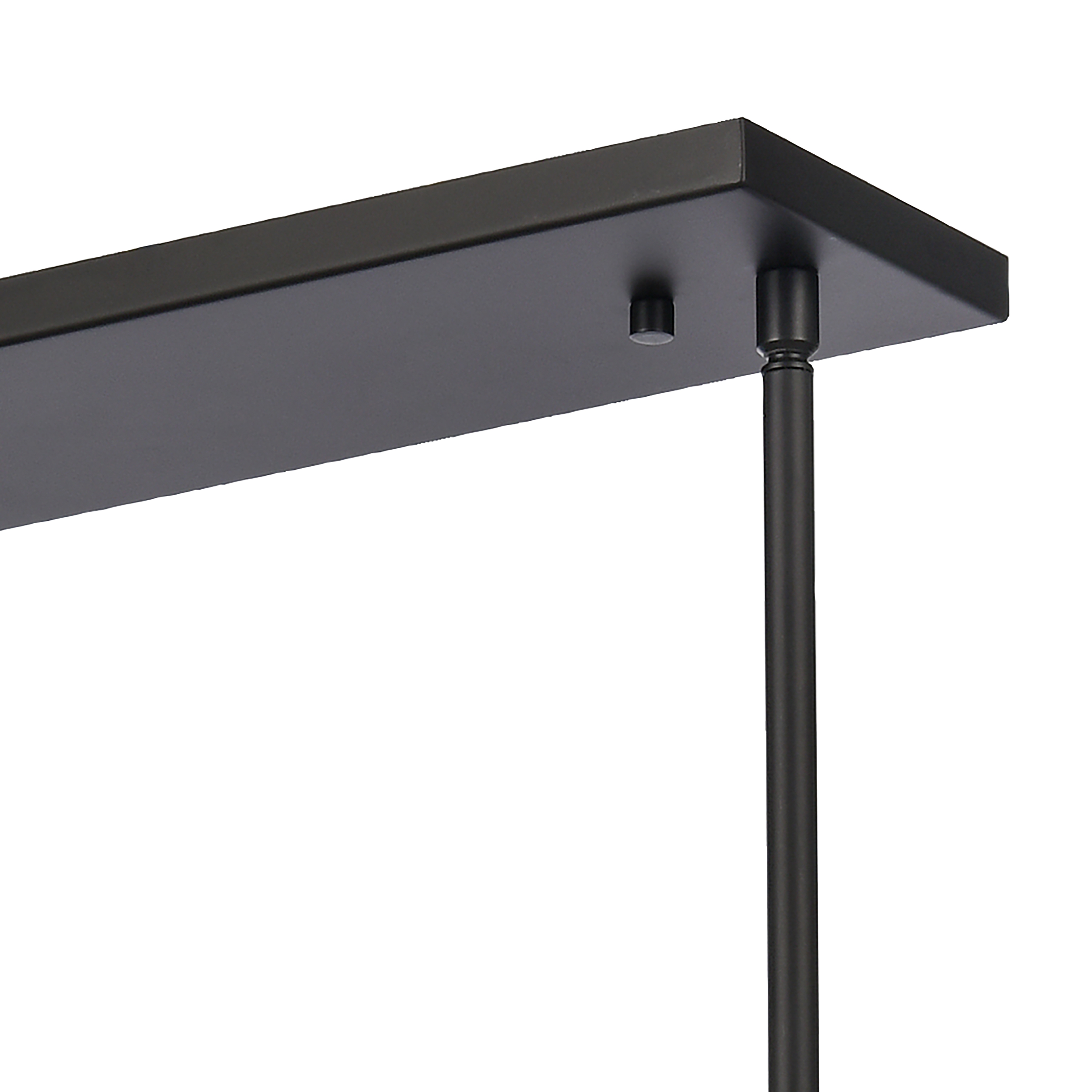 Fantania 36'' Wide 4-Light Linear Chandelier - Matte Black - Image 3