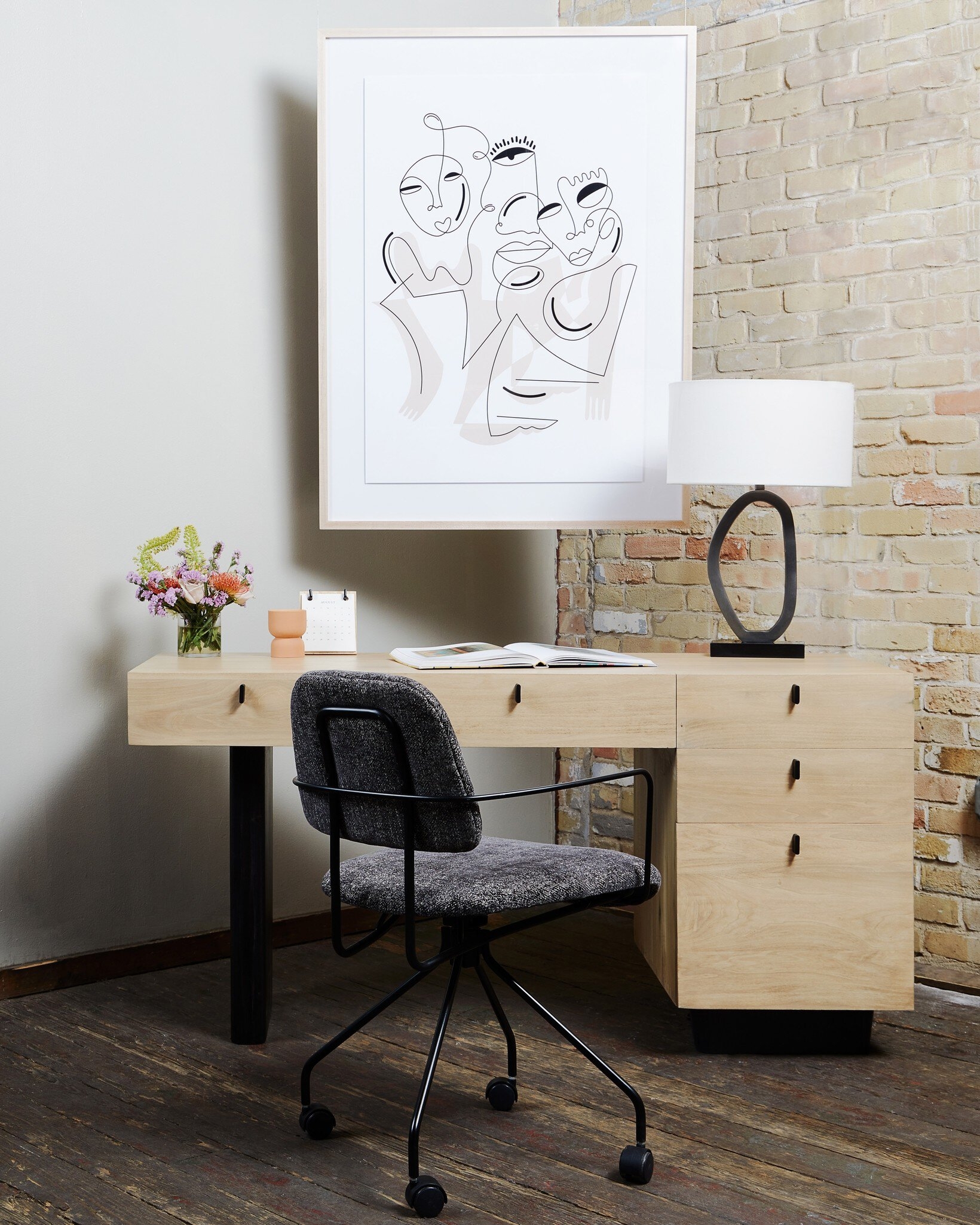 Bingley Table Lamp - Slate Aluminium - Image 15