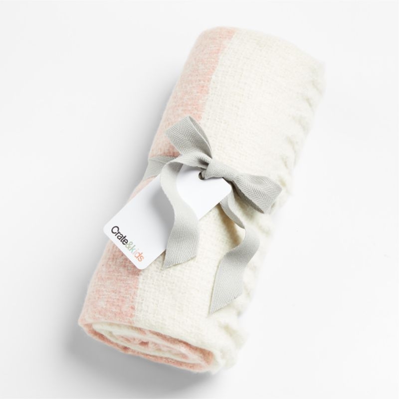 Lunar Pink Baby Stroller Blanket - Image 4