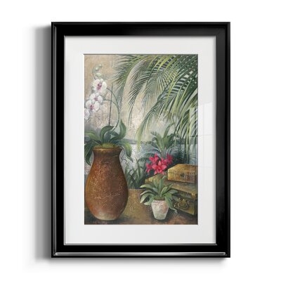 Orchids in Paradise I by Elaine Lane - Picture Frame Print on Paper - Image 0