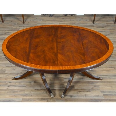 Mahogany Solid Wood Dining Table - Image 0