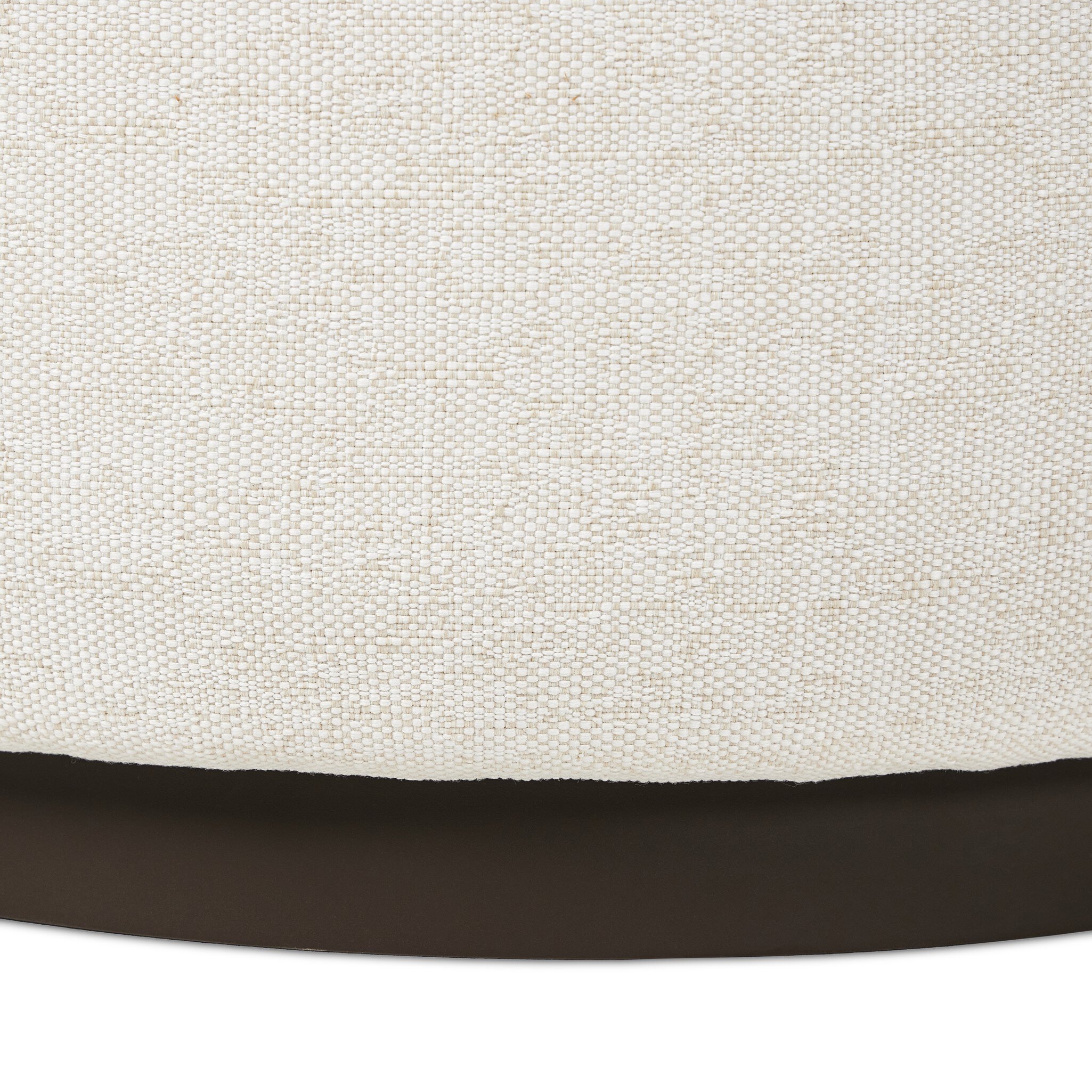 Sinclair Outdoor Ottoman - Alessi Linen - Image 9