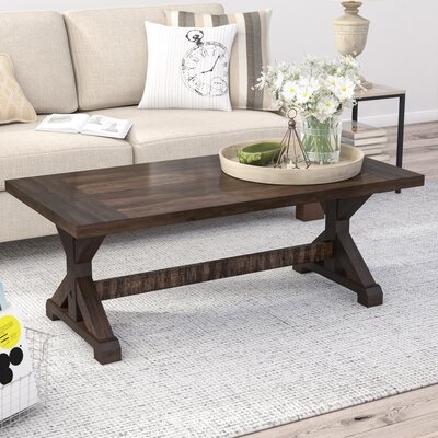 Kirchner Trestle Coffee Table - Image 0