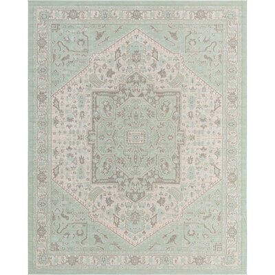 Shauntra Oriental Mint Area Rug - Image 0