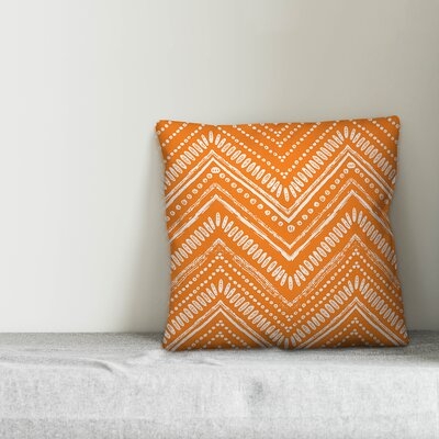 Allison Abstract Chevron Indoor/Outdoor Throw Pillow