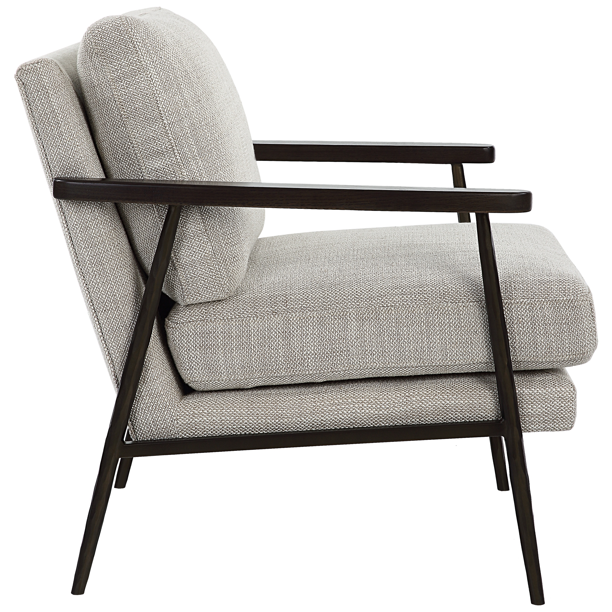 Sebastian Cast Iron Accent Chair - Image 4