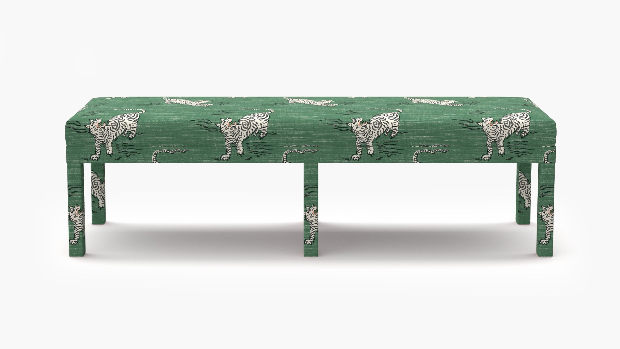 Parsons Bench, Emerald Tigresse - Image 0