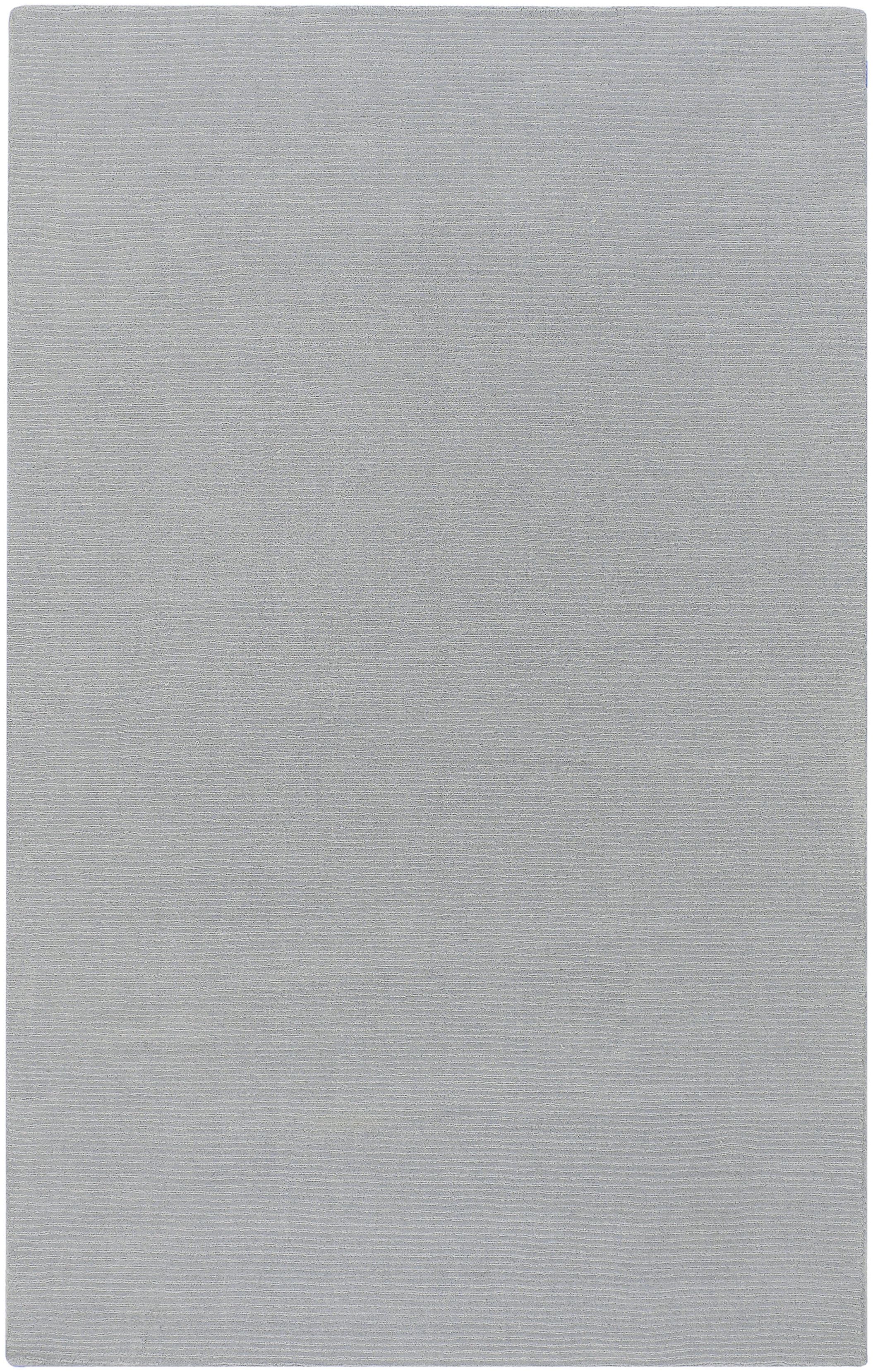 Mystique Gray Indoor 5' x 8' Handmade Rug - Image 0