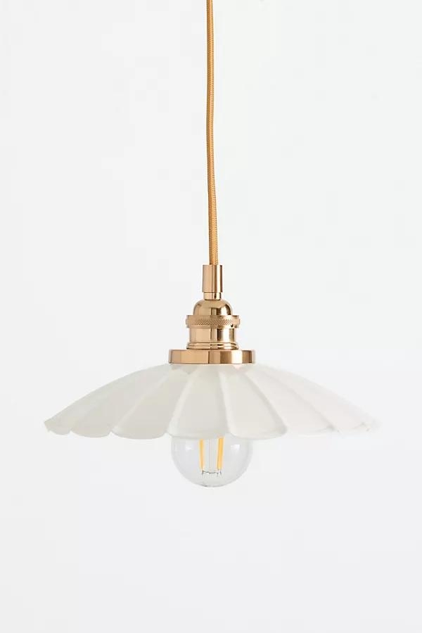 Greta Scalloped Pendant Light - Image 0