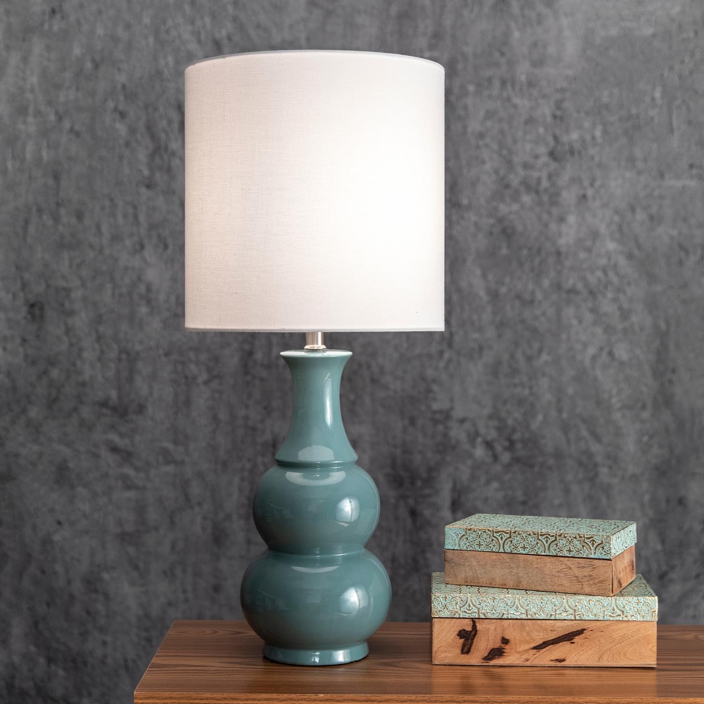 Indo 29" Ceramic Table Lamp - Image 1