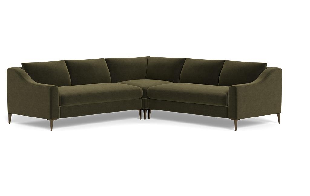 Saylor Slope Arm Corner 4-Seat Sectional Sofa - Image 2