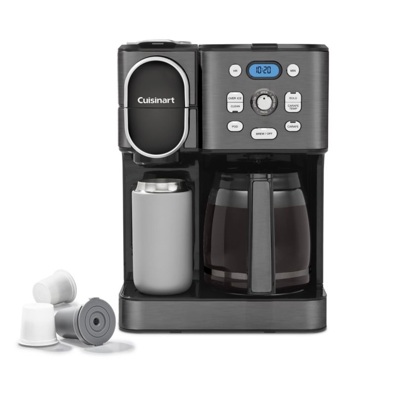 Cuisinart ® Coffee Center ® Black Stainless Steel 12-Cup Coffee Maker and Single Brewer - Image 7