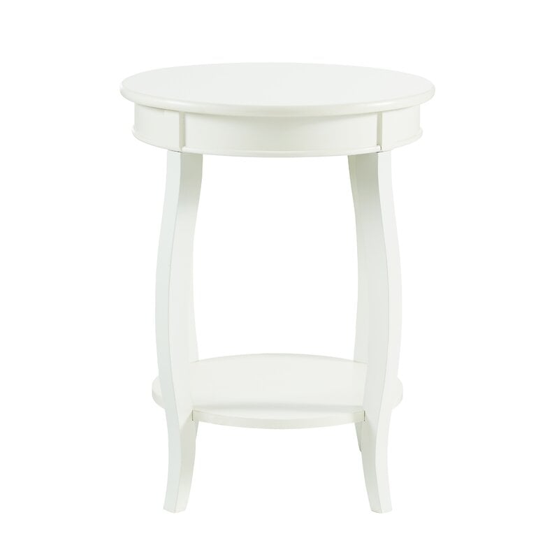 Callan End Table, White - Image 3