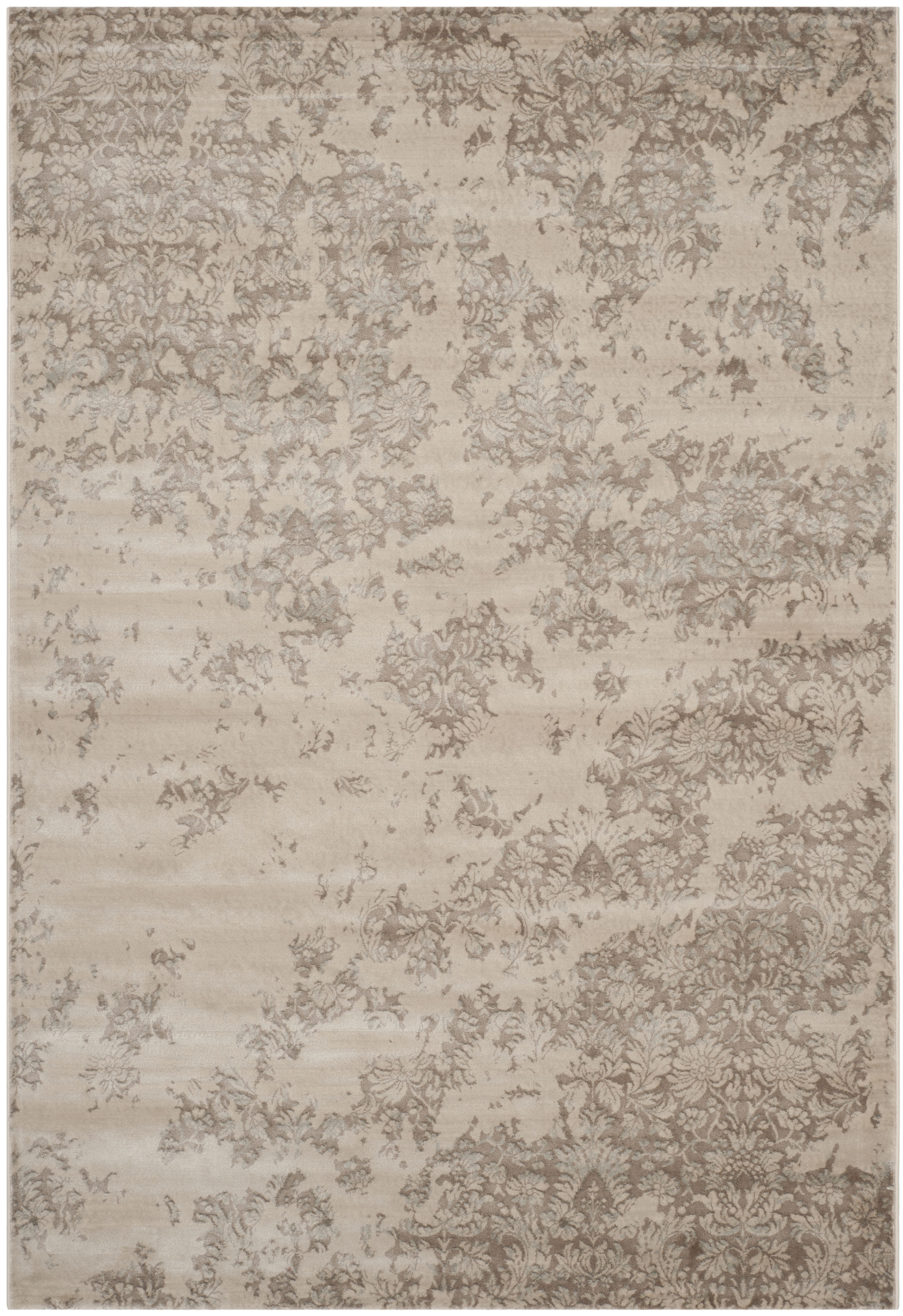 Arlo Home Woven Area Rug, VTG435F, Ivory/Grey,  4' X 5' 7" - Image 0