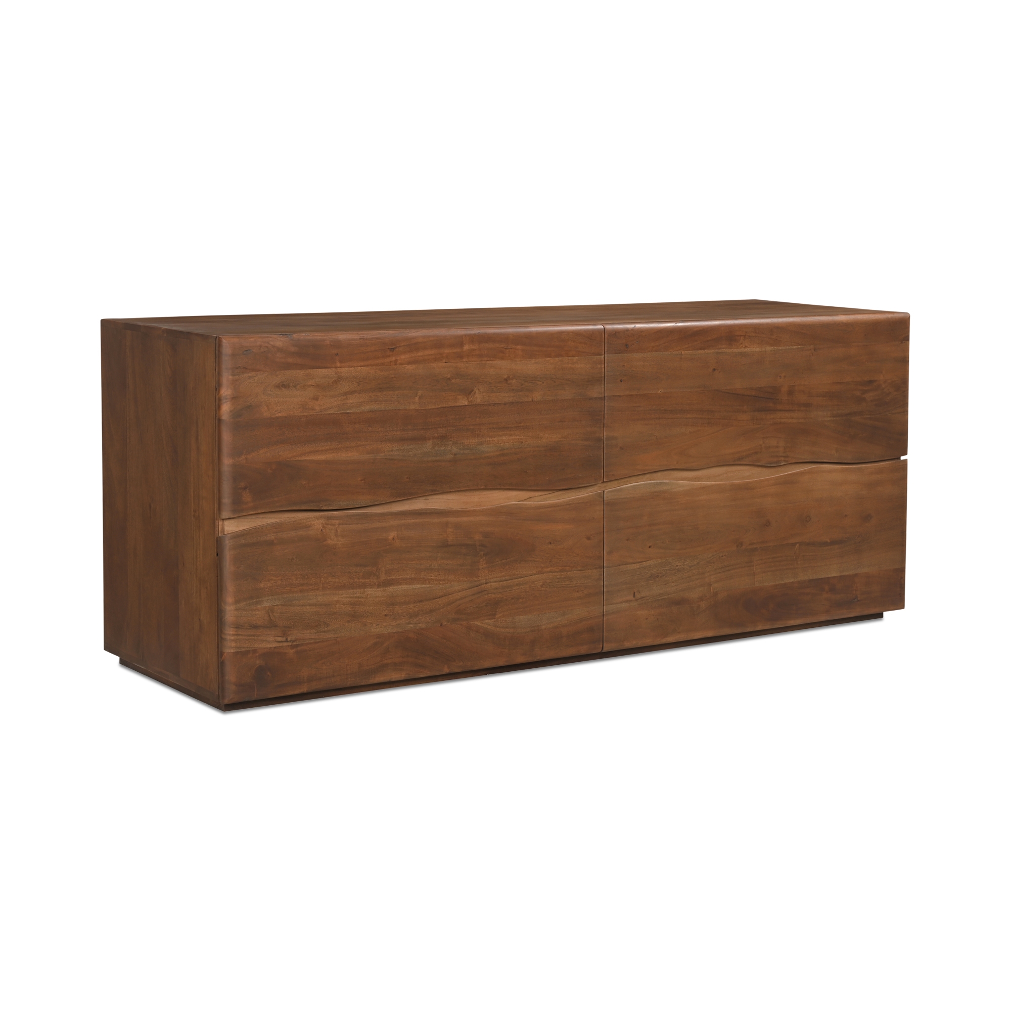 Watson 4 Drawer Dresser Brown - Image 3