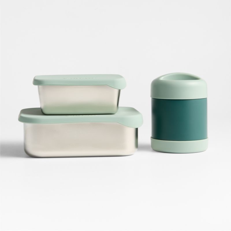 Green Stainless Steel Small Food Container - Image 7