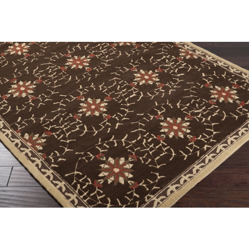 Rain Brown Outdoor 2' x 3' Handmade Rug - Image 0