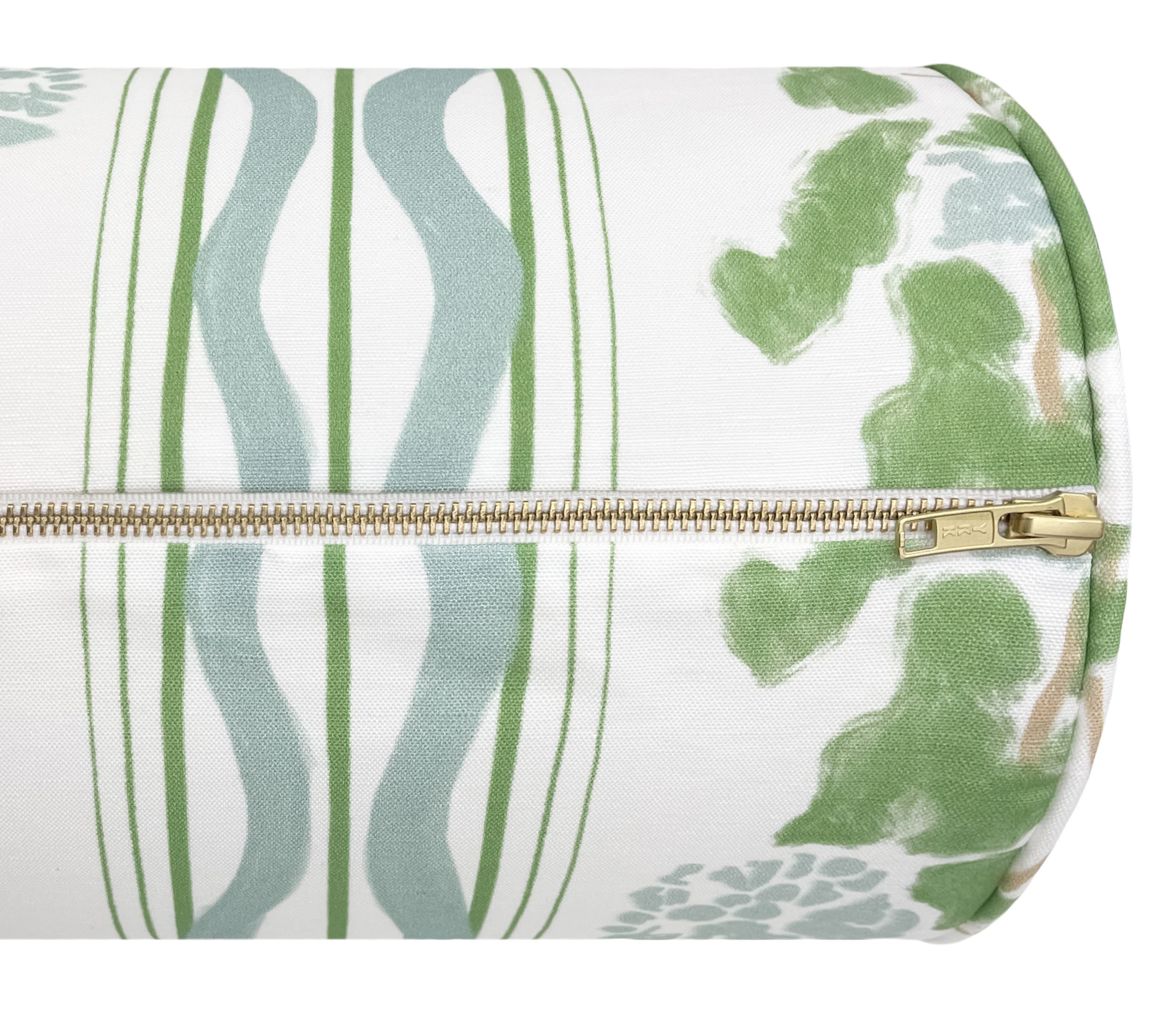 THE BOLSTER :: CLARA // SOFT GREEN | LULIE WALLACE - TWIN XL // 9" X 30" - Image 3