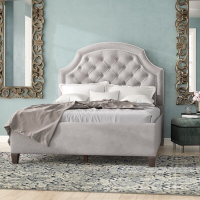 Riviera Upholstered Standard Bed - Image 0