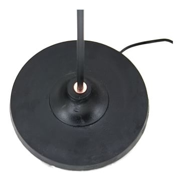 Two-Toned Floor Lamp, Black - Image 2