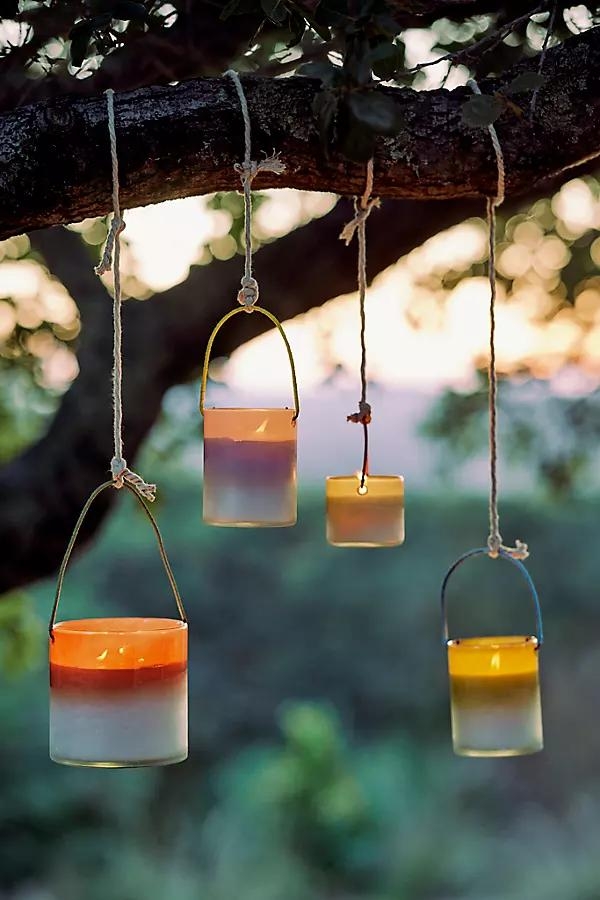 Ombre Lantern Citronella Candle - Image 0