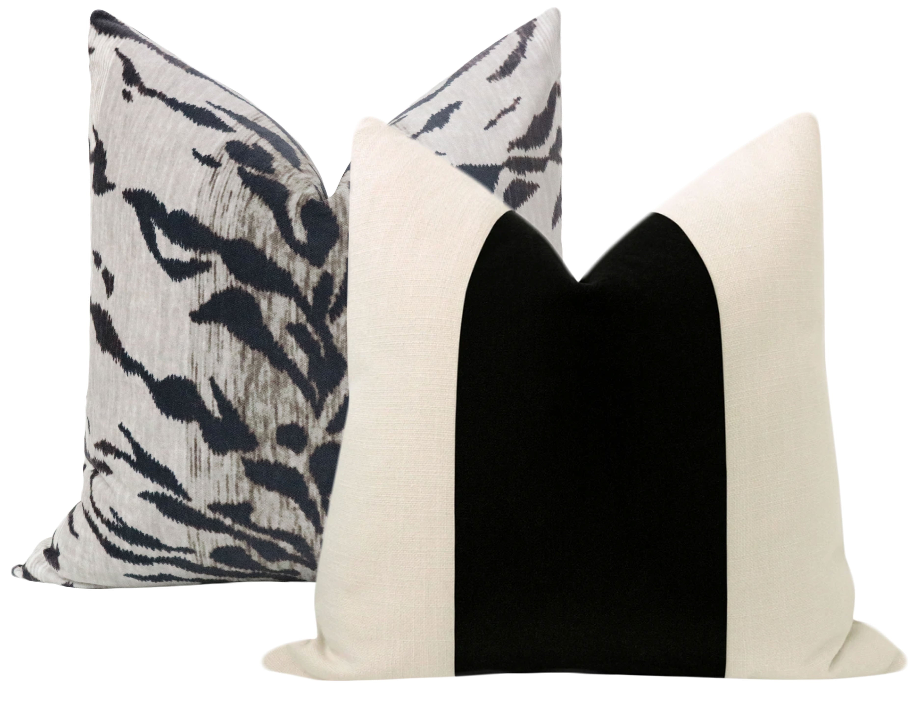 PANEL :: MOHAIR VELVET // CAVIAR - 14" X 36" - Image 5