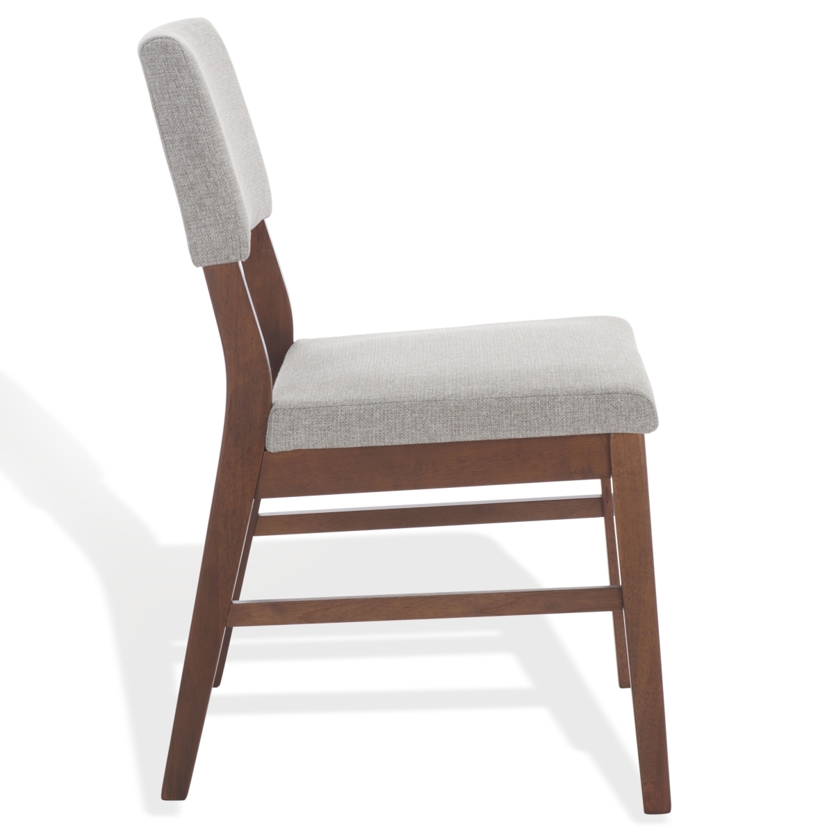 Jessbrina Wood Dining Chair - Walnut / Light Grey - Image 6