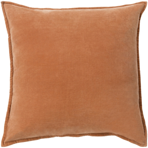 Cotton Velvet Throw Pillow, 18" x 18", pillow cover only - Image 0